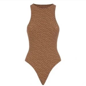 Skims x Fendi High Neck Bodysuit